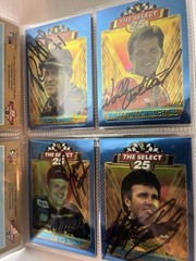 1994 Maxx Racing The Select 25 Complete Set 1-25 Autographed Earnhardt, etc