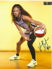 VERONICA BURTON Signed 8.5×11 Photo Signed REPRINT Basketball WNBA Valkyries