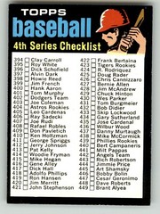 1971 TOPPS BASEBALL 201 TO 399 / SEE DROP DOWN MENU CARD YOU WILL RECIEVE.