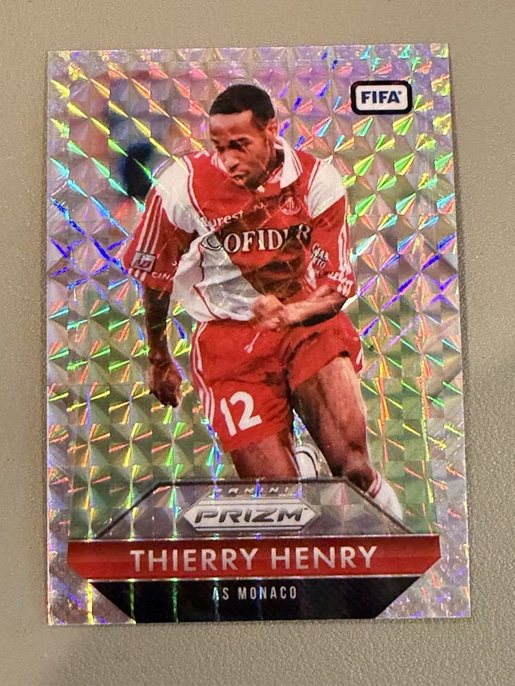 2025-26 Panini Prizm FIFA #15 Thierry Henry 2015 Flashback – Geometric Prizm