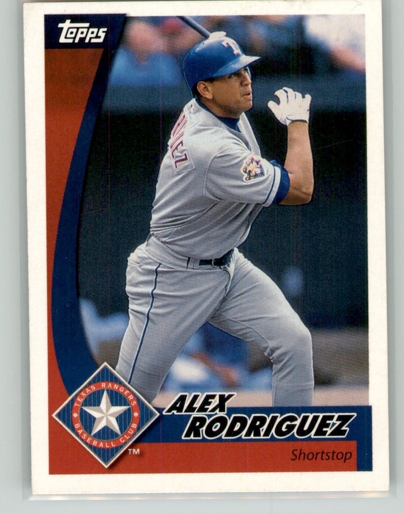 2002 Topps Post – Alex Rodriguez #1 Rangers