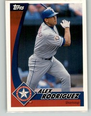 2002 Topps Post – Alex Rodriguez #1 Rangers