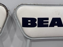 2 Vtg Chicago Bears Folding Bleacher Stadium Chair Seat Cushion Clarin Boxx NFL