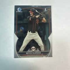 Bowman 2023 Draft Chrome 1st Bowman Bryce Eldridge BDC-107 San Francisco Giants