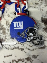 New York Giants Hype Chain | 5.5” Pendant | 36” Chain