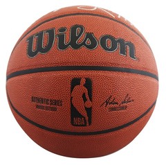 Magic Johnson, Larry Bird & Julius « Dr. J. » Erving Signed Wilson Basketball BAS