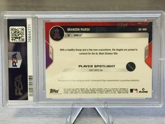 🔥⚾️BRANDON MARSH 2022 Topps Now Opening Day Rookie Auto RC /25 #PSA 9 MINT!⚾️🔥