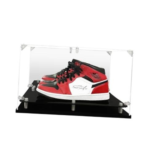Sneaker Display Case, Clear Shoe Box Acrylic Case for Sneaker(4.3&Prime;Lx4.3&Prime;Wx5&Prime;H)