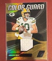 2023 Panini Zenith – Color Guard #CG-4 Jordan Love