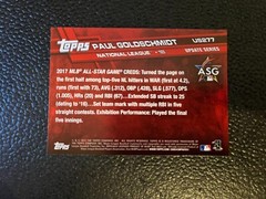 2017 Topps Update US277 Paul Goldschmidt SP Image Variation