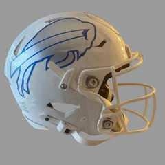 Buffalo Bills Full Size Authentic SpeedFlex Football Helmet 2025 Rivalries – NFL