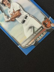 2025 Bowman Draft – Colin Yeaman 1st True Blue Refractor #023/150 – Orioles