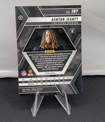 2025 Ashton Jeanty Mosaic Red Camo Variation Rookie