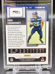 2023 Panini Contenders #141 Zach Charbonnet Cracked Ice Auto /23 Rookie Ticket