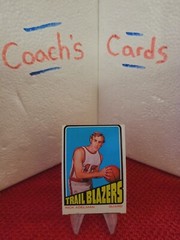 1972 Topps NBA Rick Adelman #117 Portland Trail Blazers