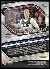 Alysha Clark 2025 Panini Prizm WNBA #129 Logo Prizm Dallas Wings