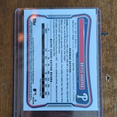 Topps 2025 Bowman Chrome Bryce Harper #7 Phillies Mega Box Mojo Refractor