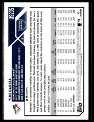 2023 Topps Update US235 Yimi Garcia Toronto Blue Jays Advanced Stats 240/300