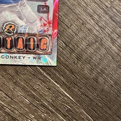 Ladd McConkey 2024 Topps Resurgence #V-12 Voltaic Red Power Surge Rookie RC 5/5