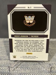 2023 Panini WWE Donruss Elite The Rock & Rocky Johnson Family Lineage Insert #9