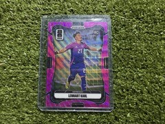 2026 Panini Prizm FIFA World Cup Soccer Lennart Karl Rookie Fuchsia Wave RC /65