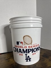 Authentic Wincraft Los Angeles Dodgers World Series 2024 5 Gal. Leaktite Bucket
