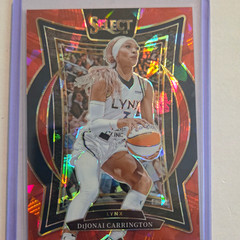 Panini 2025 Select WNBA DiJonai Carrington Lynx Concourse #68 Red Ice /299