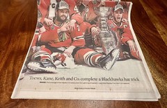 Chicago Blackhawks 2015 Stanley Cup Chicago Tribune Newspaper Collection Set 6