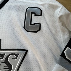 Vintage CCM Los Angeles Kings Wayne Gretzky #99 White Hockey Jersey