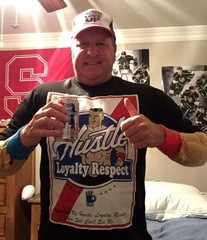JOHN CENA Red White Blue Never Give Up Baseball Cap Hat