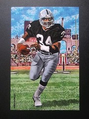 Greg Pruitt Custom 4×6 Art Card Oakland /Los Angeles Raiders New Design 2025