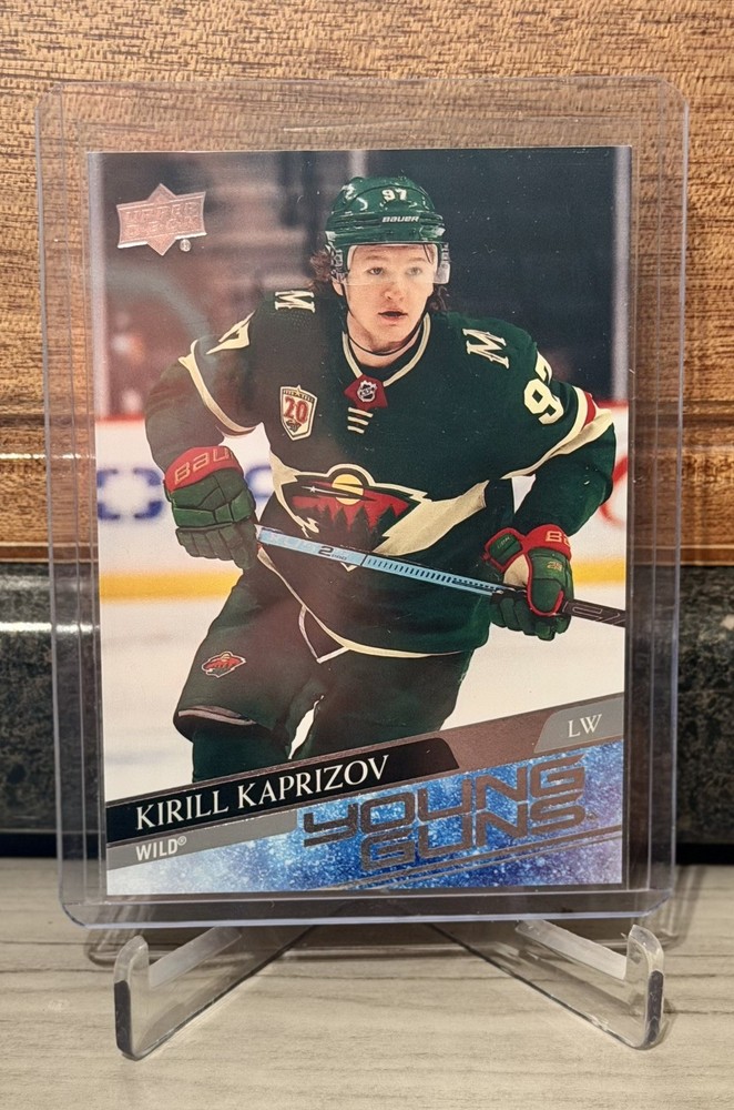 2020-21 UPPER DECK YOUNG GUNS #451 KIRILL KAPRIZOV MINNESOTA WILD ROOKIE CARD