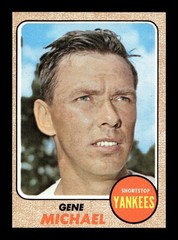 1968 Topps #299 Gene Michael Yankees NEAR MINT *m7