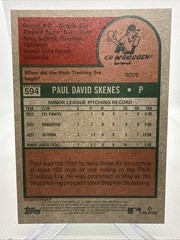 2024 Topps Heritage High Number – Paul Skenes #594 Aqua Border (RC)