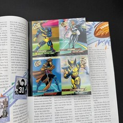 1994 Marvel Comics Pro Action Kickoff Issue TROY AIKMAN + Ultra Cards + X-Men