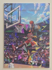 2026 MICHAEL JORDAN ANIME ( MJ) BULLS CRACKED ICE