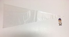5x SOFT Pennant Sleeve Bag 3 Mil Polyethylene Case Holder 12.5×31.5 Protector
