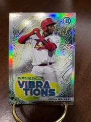 2022 Bowman Chrome JORDAN WALKER « Virtuosic Vibrations » Rookie Refractor #VV-13