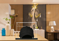 Clear Hat Display Case Acrylic Baseball Cap Holder Stand Transparent Hat Storage