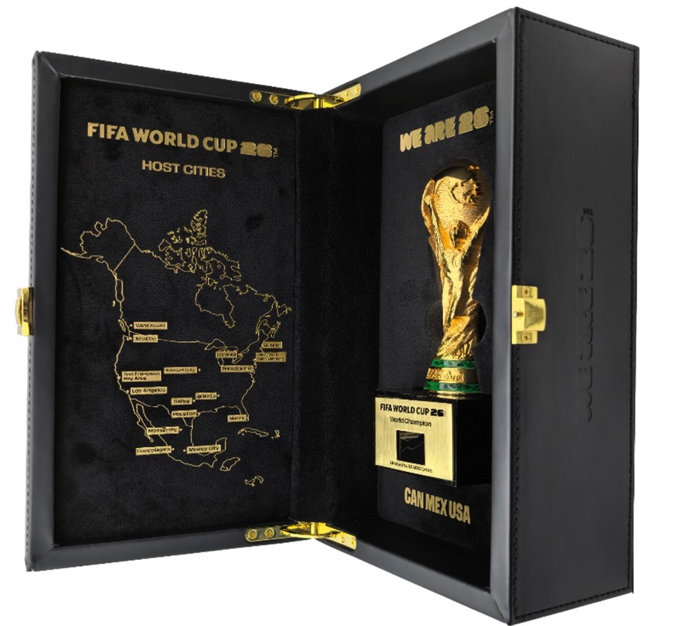 FIFA World Cup 2026 3D Trophy Replica 12cm Limited Edition only 10k made