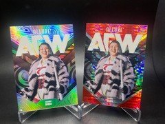 2026 AEW Allure Upper Deck, Hikaru Shida Lot, Base & Red Pulsar #61