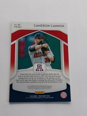 2019 Prizm Draft ** RED BLACK SNAKE SKIN PRIZM ** #65 Cameron Cannon RC RARE !!