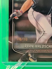 2025 Bowman Chrome Draft Ryan Waldschmidt Black Refractor #BDC41 ROOKIE #10/10