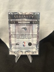 2025-26 Topps Chrome Paolo Banchero #SY-5 Serenity Refractor