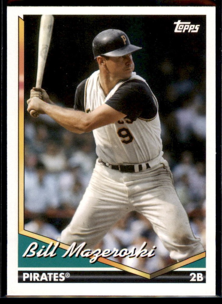 2024 Topps Archives Bill Mazeroski #298 Pittsburgh Pirates