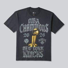 New York Knicks Nike 2026 NBA Finals Champions Authentic Locker Room T-Shirt S