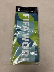 FIFA Officially Licensed Soccer Scarf FIFA Dallas Blue Green White