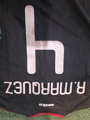Adidas Mexico 2010 World Cup Away black jersey size Medium #4 Marquez