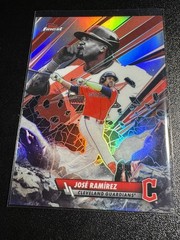 2026 Topps Finest Baseball Jose Ramirez Smashing Through Guardians #S-13