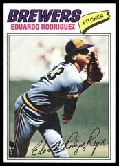 1977 Topps #361 Eduardo Rodriguez – EX-MT